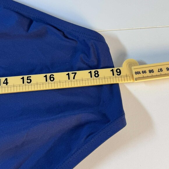 Chaps Blue Paisley Tankini Swimsuit – Size 8 - Picture 8 of 9